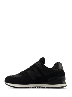 New Balance Black 574 Trainers