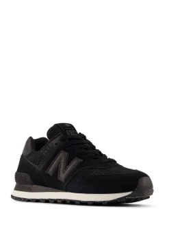 New Balance Black 574 Trainers