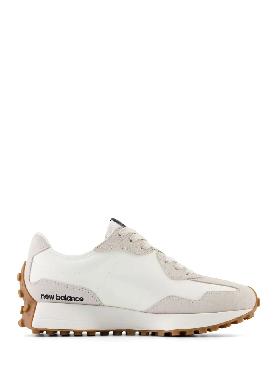 New Balance Black on White 327 Trainers