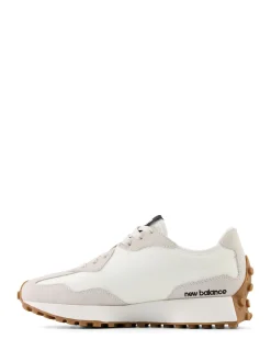 New Balance Black on White 327 Trainers