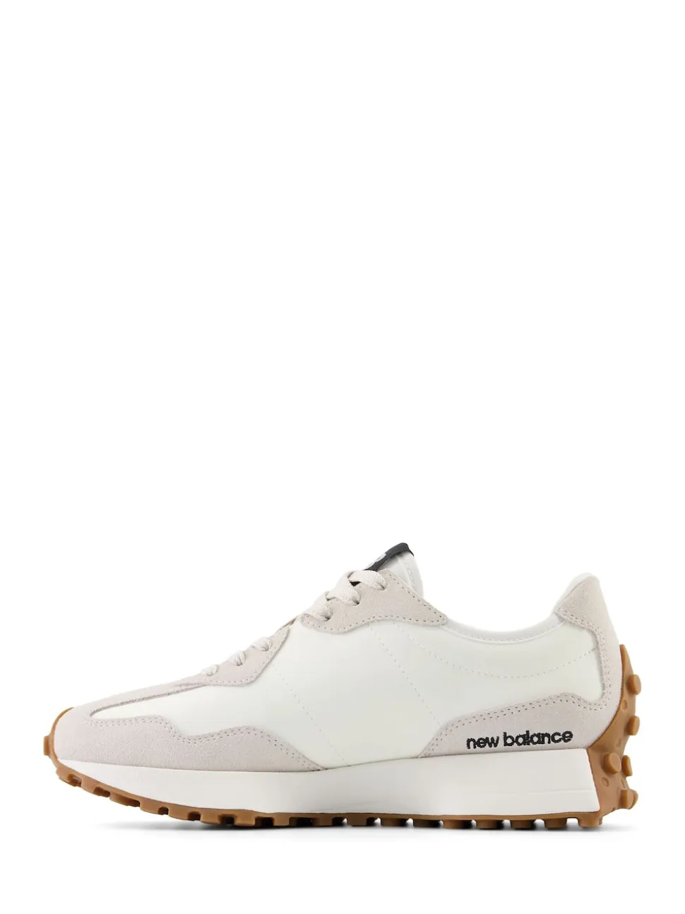 New Balance Black on White 327 Trainers
