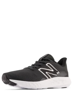 New Balance Black/White Womens 411 Trainers