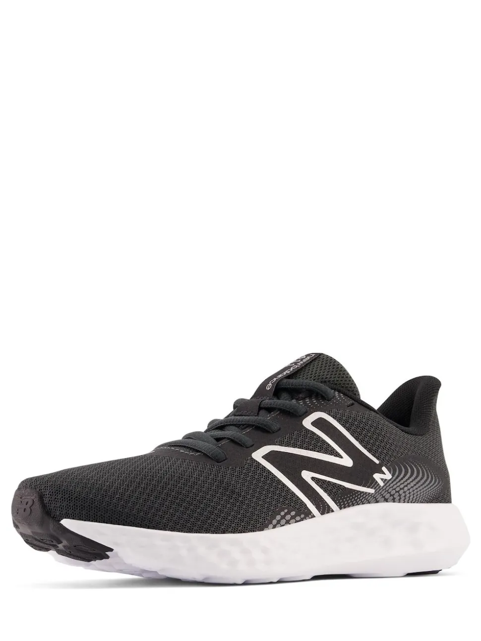 New Balance Black/White Womens 411 Trainers