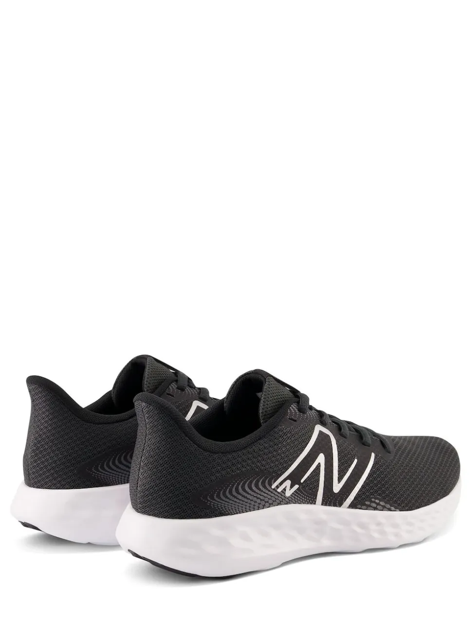 New Balance Black/White Womens 411 Trainers