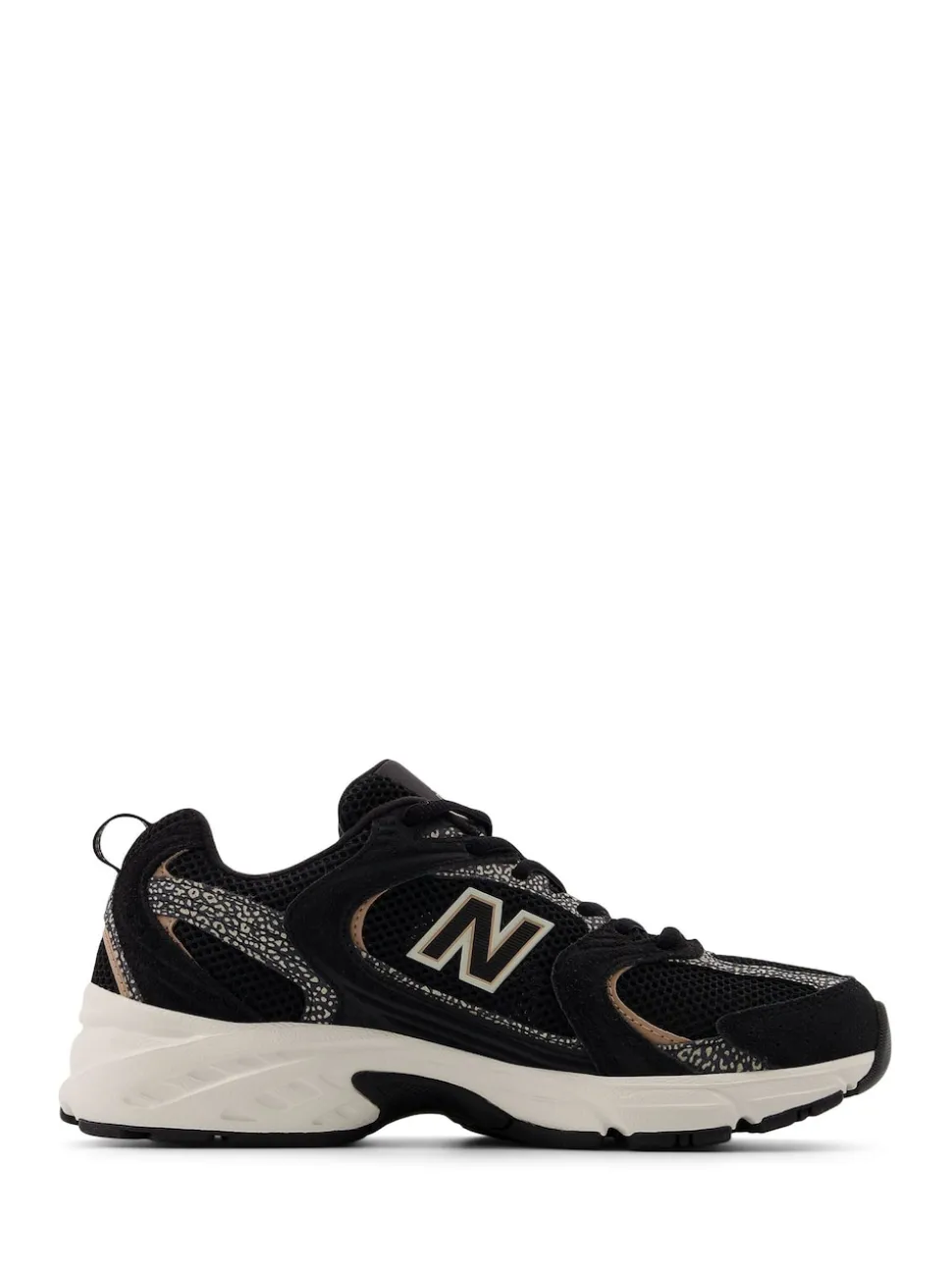 New Balance Black/White Womens 530 Trainers