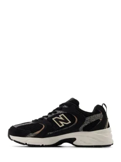 New Balance Black/White Womens 530 Trainers