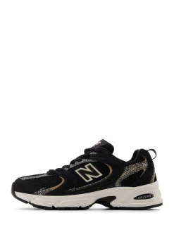 New Balance Black/White Womens 530 Trainers