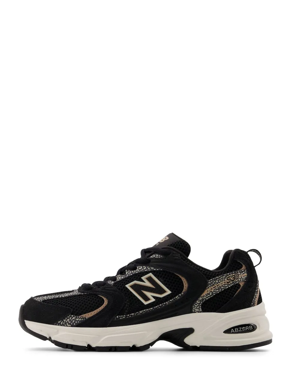 New Balance Black/White Womens 530 Trainers