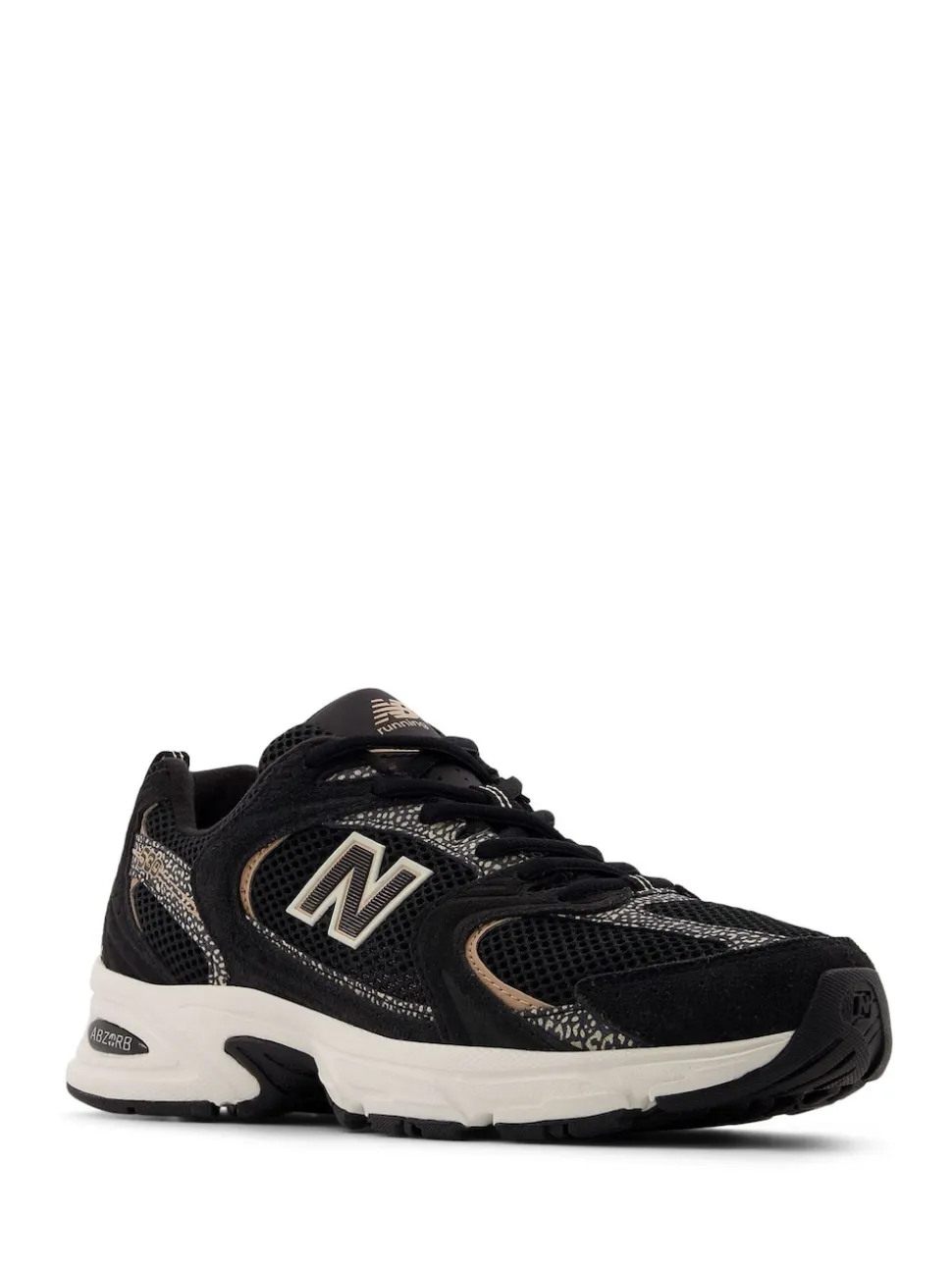 New Balance Black/White Womens 530 Trainers