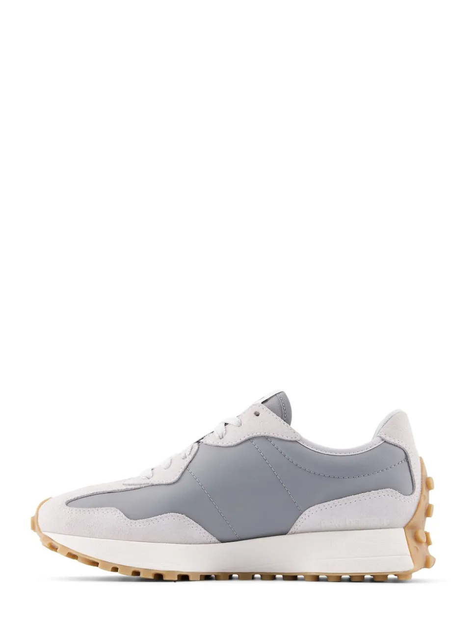 New Balance Grey/White 327 Trainers