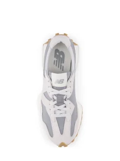 New Balance Grey/White 327 Trainers