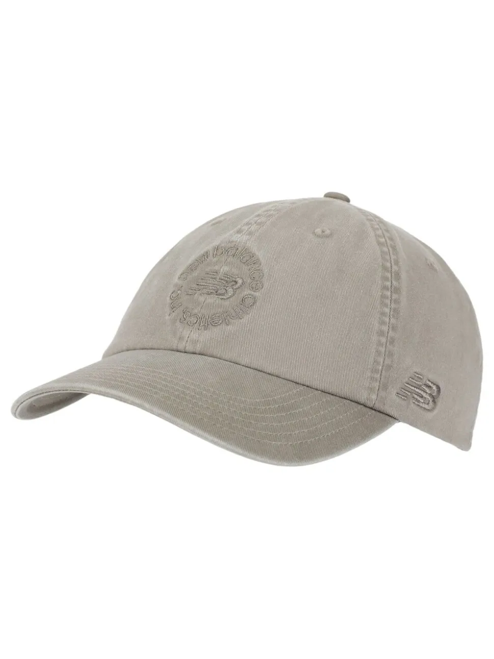 New Balance Natural 6 Panel Circle Graphic 100% Cotton Hat