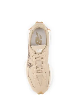 New Balance Tan/Leopard Print 327 Trainers
