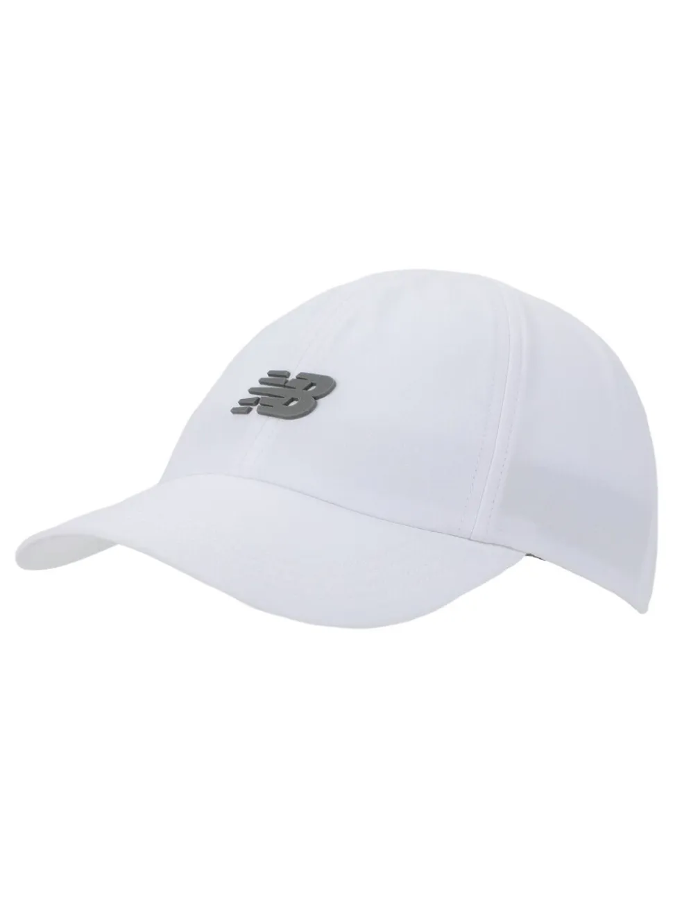 New Balance White 6 Panel Performance Hat V 2.0