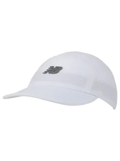 New Balance White Womens 5 Panel Performance Hat