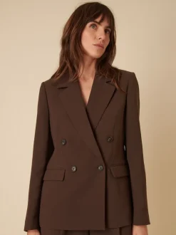 Nobodys Child Brown Alicia DB Blazer