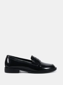 Novo Black Wide Fit Carmella Loafers