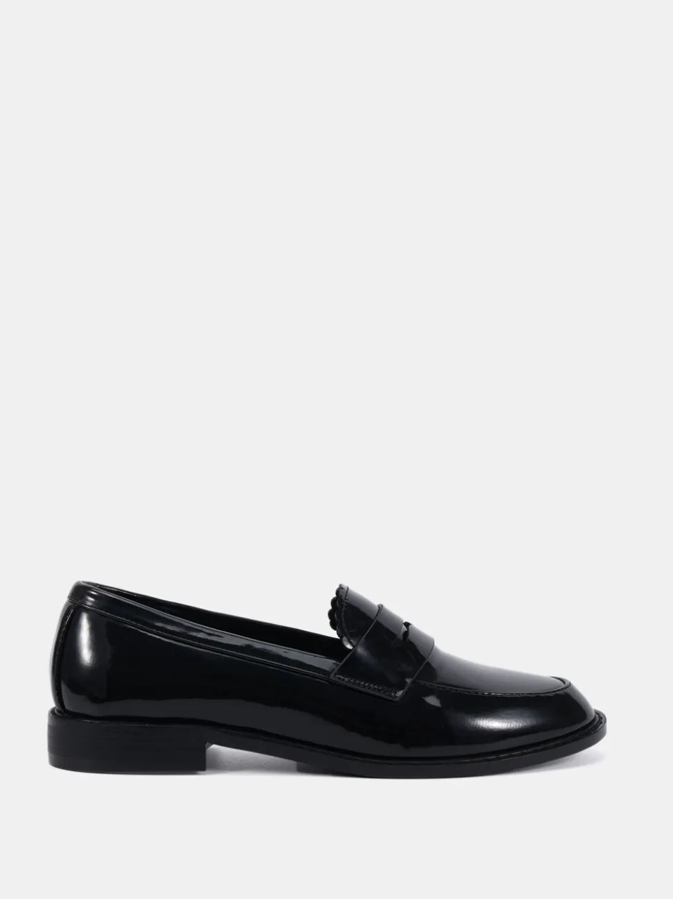 Novo Black Wide Fit Carmella Loafers