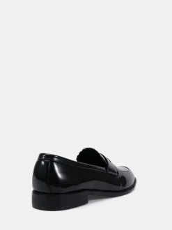 Novo Black Wide Fit Carmella Loafers