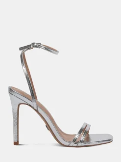 Novo Silver MATILDA Strappy Heeled Sandals
