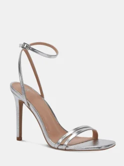 Novo Silver MATILDA Strappy Heeled Sandals