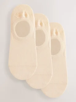 Nude Invisible Socks 3 Pack