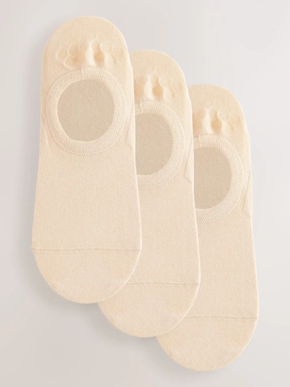 Nude Invisible Socks 3 Pack