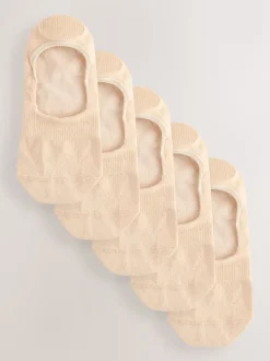 Nude Invisible Socks 5 Pack