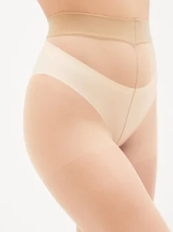 Nude Sandal Toe Sheer 5 Denier Tights