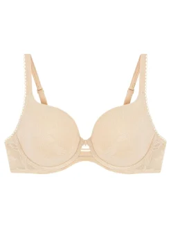 Nude Wild Rose Sensation Wired Padded Bra