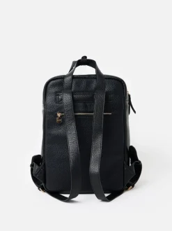 Oliver Bonas Black Mami Laptop Backpack