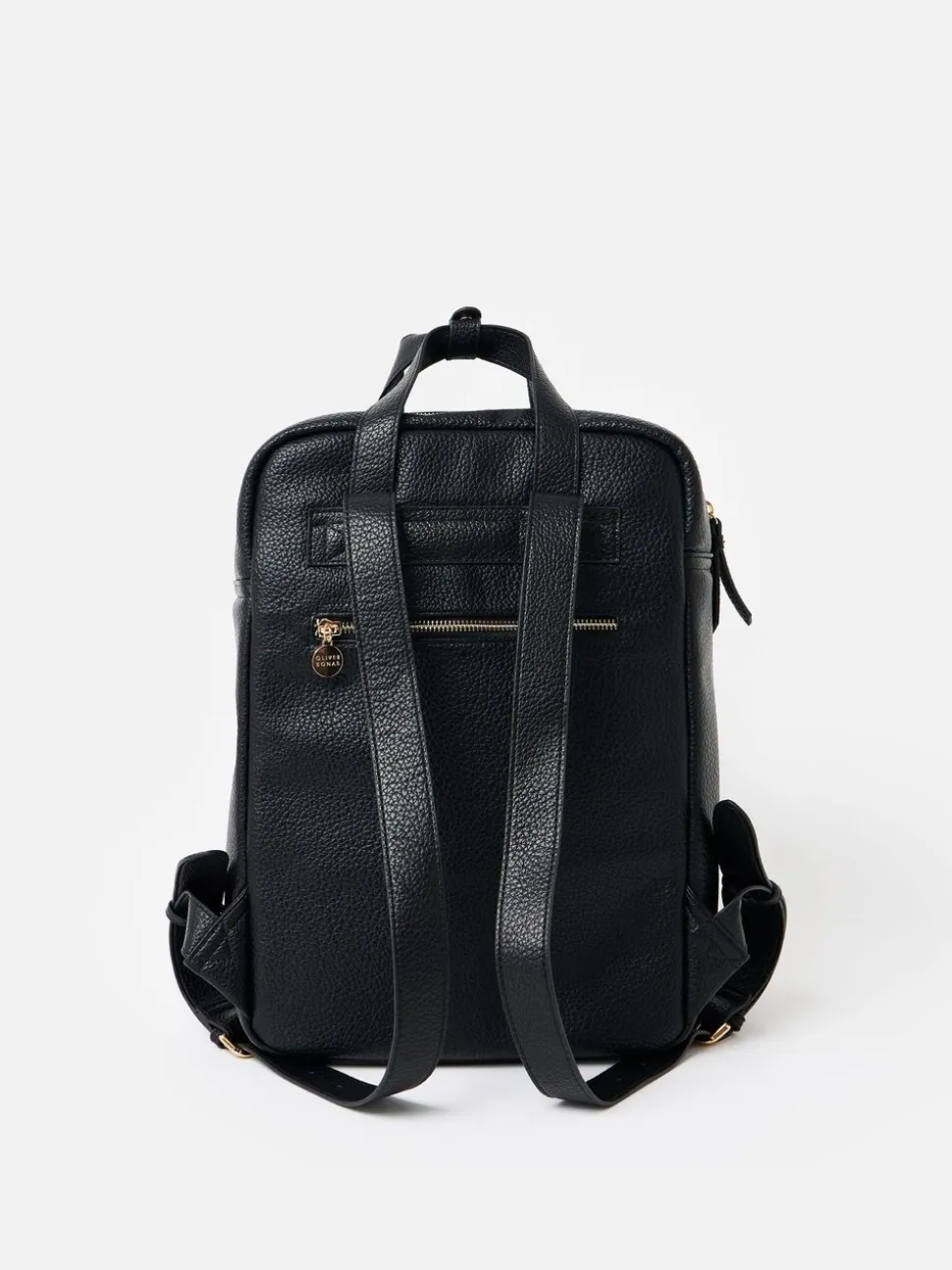 Oliver Bonas Black Mami Laptop Backpack