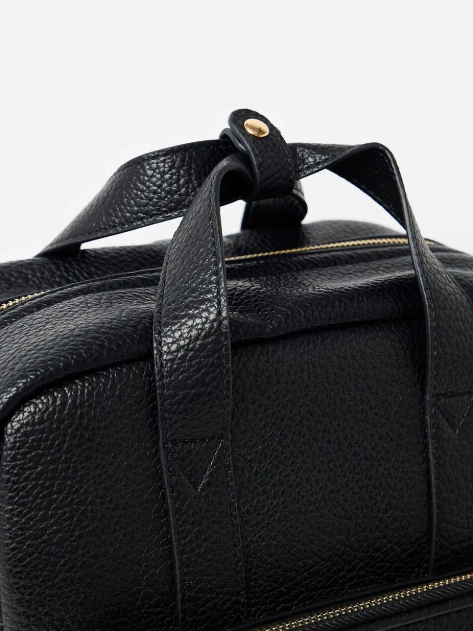 Oliver Bonas Black Mami Laptop Backpack