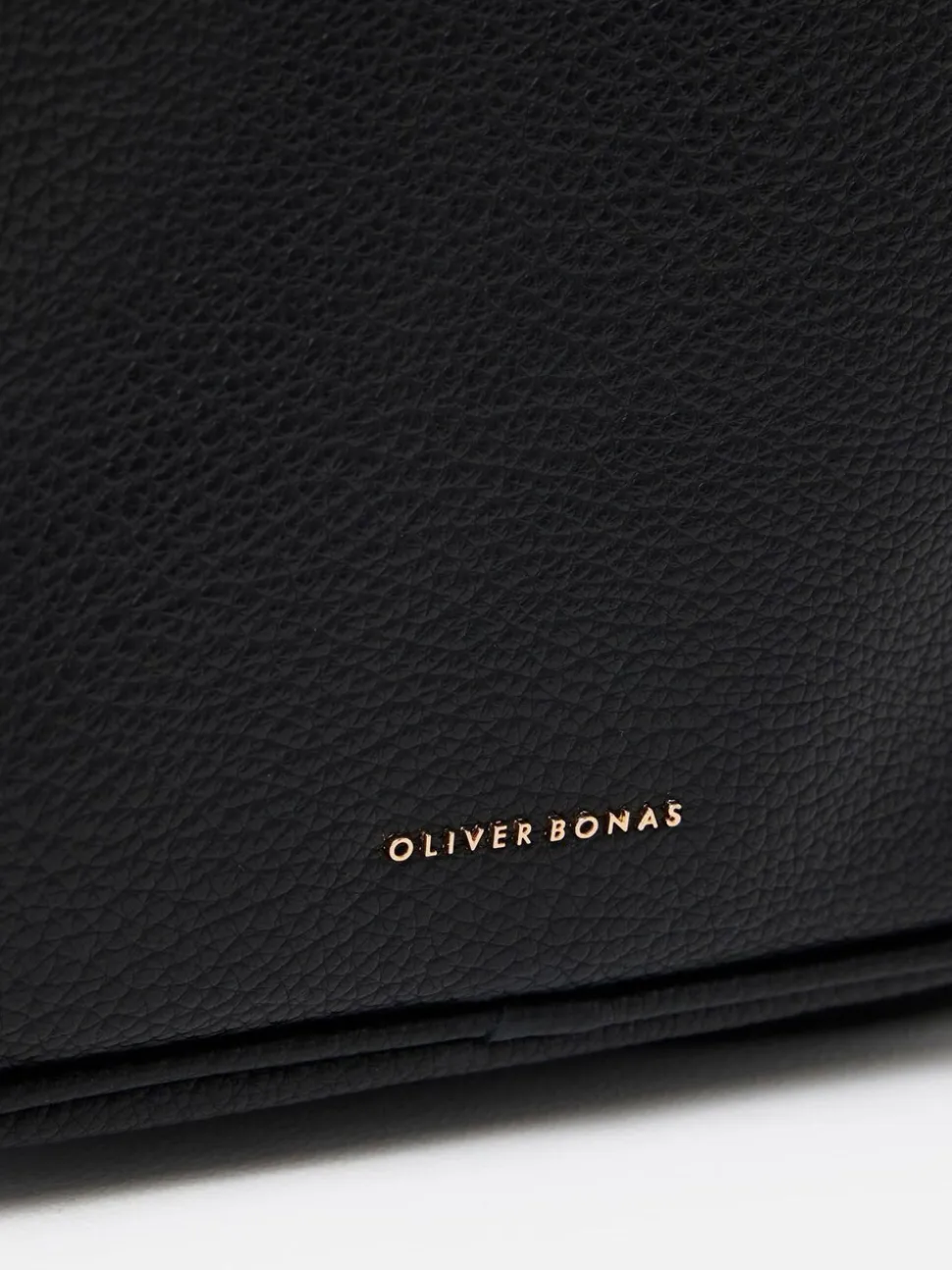 Oliver Bonas Black Mami Laptop Backpack