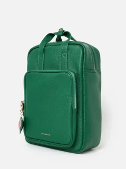 Oliver Bonas Green Mami Laptop Backpack