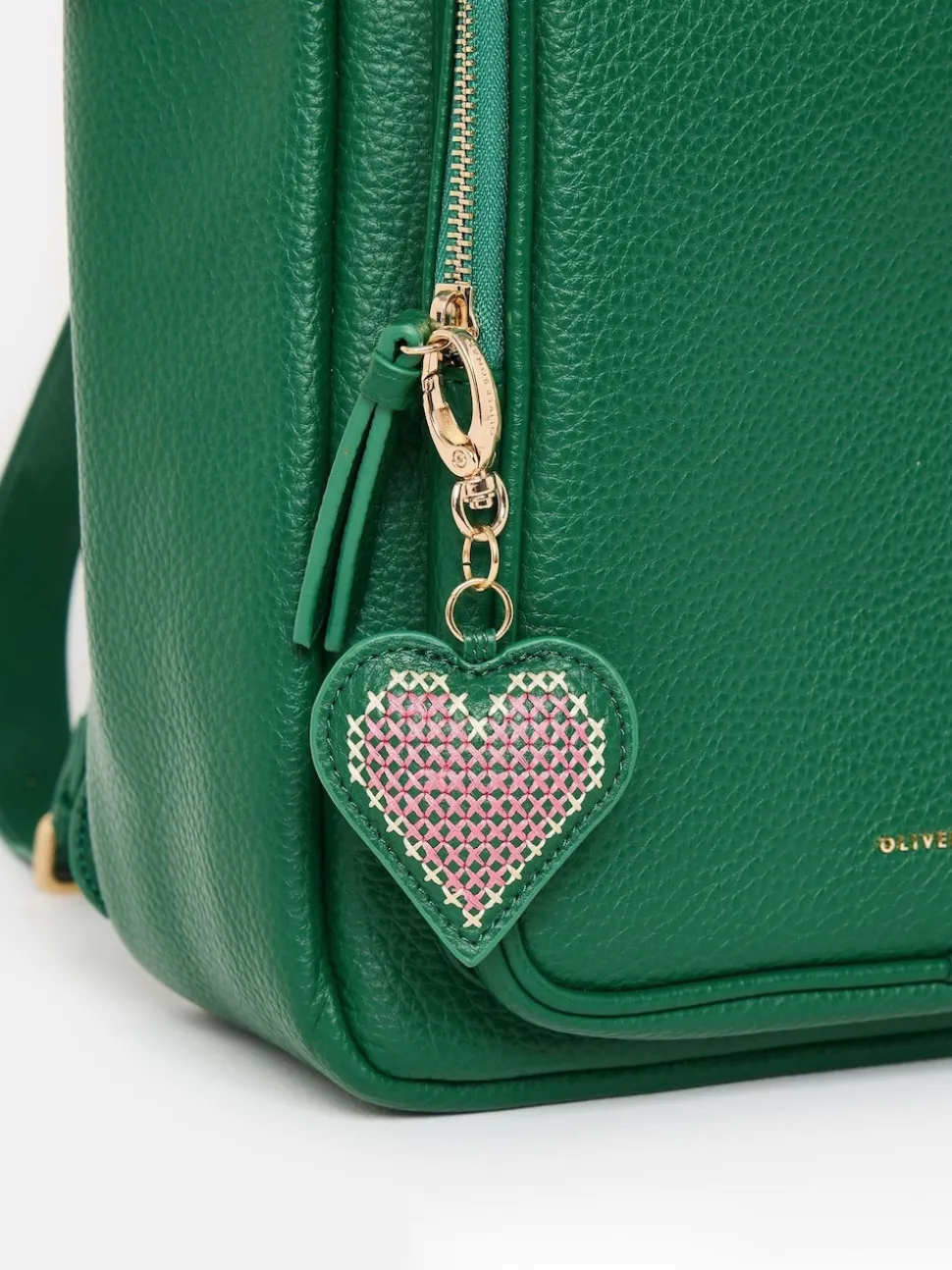 Oliver Bonas Green Mami Laptop Backpack