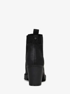 ONLY Black Block Heel Chelsea Boots