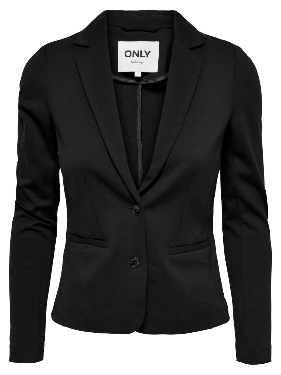 ONLY Black Button Up 100% Cotton Blazer