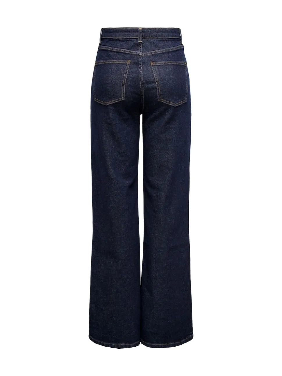 ONLY Blue Indigo High Waisted Wide Leg 100% Cotton Jeans