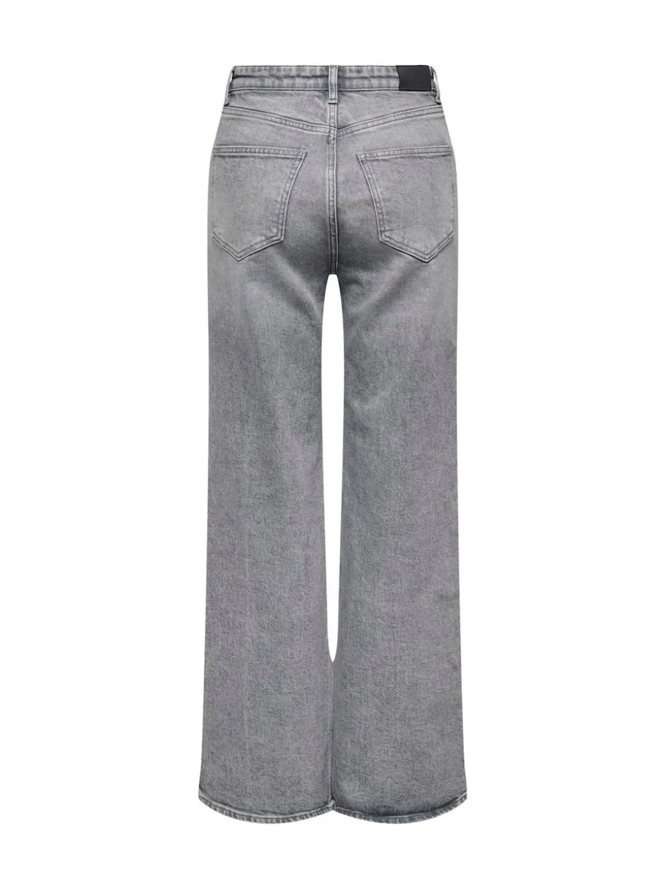 ONLY Grey High Waisted Wide Leg 100% Cotton Jeans