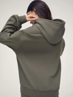 OSIA Olive Green Oversized Hoodie