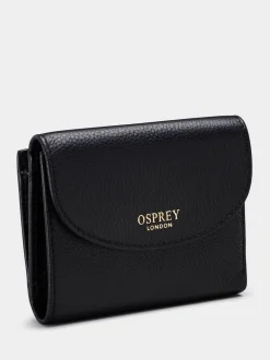 Osprey London Black The Tilly Leather Purse Gift Set