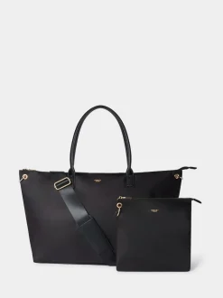 Osprey London Black The Voyage Nylon Weekender Bag