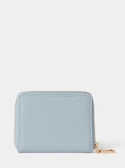 Osprey London Blue The Core Small Leather Zip Around Purse