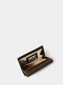 Osprey London Brown The Core Small Leather Matinee Purse