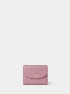 Osprey London Purple The Core Small Leather Matinee Purse