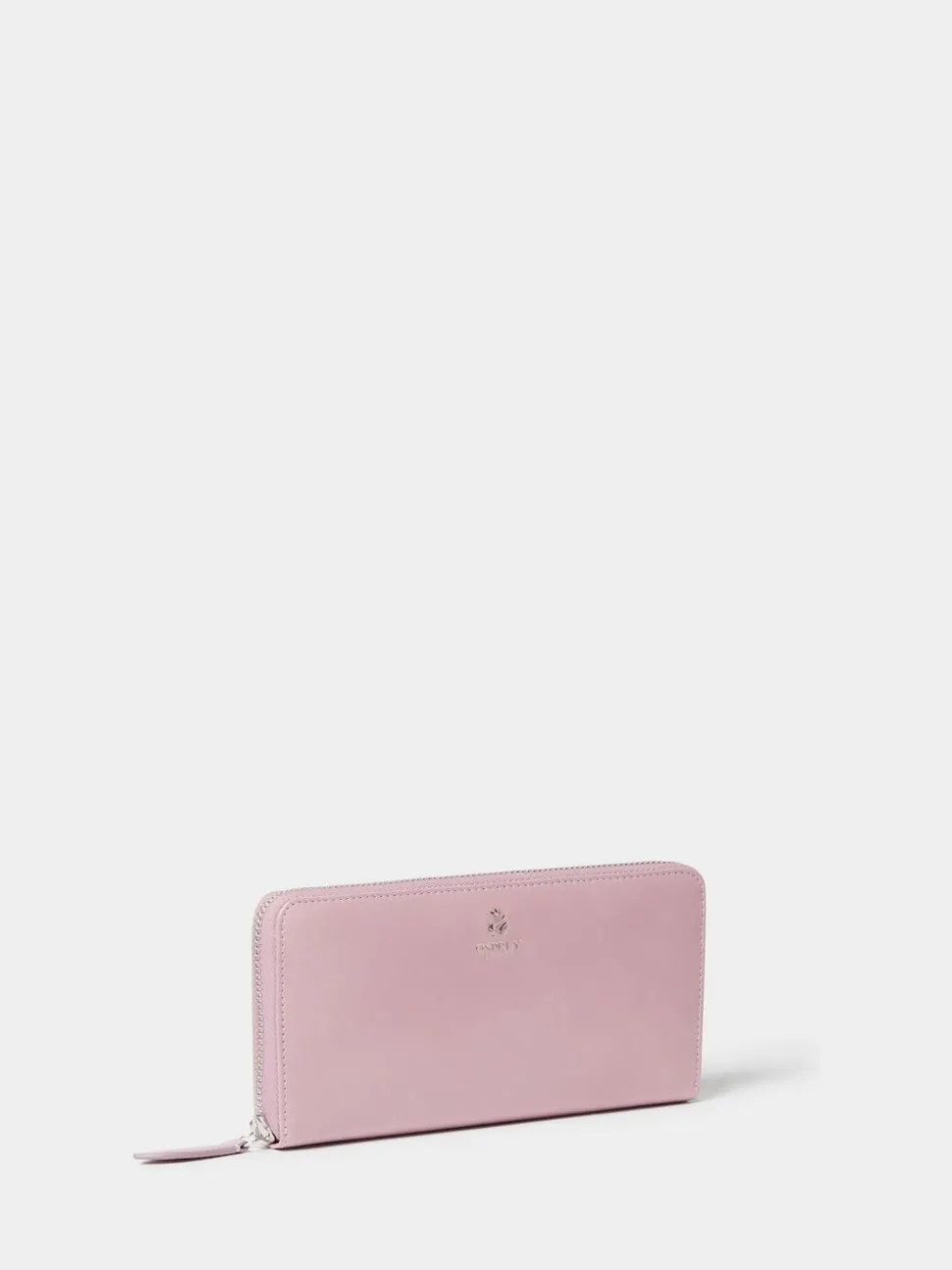 Osprey London Purple The Wentworth Large Leather Zip Around Purse