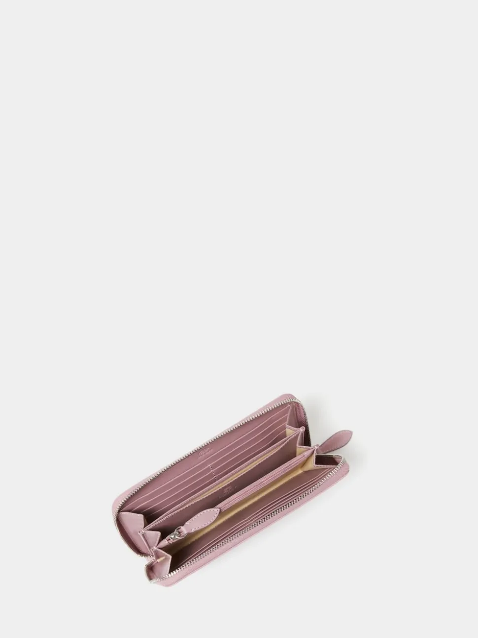 Osprey London Purple The Wentworth Large Leather Zip Around Purse