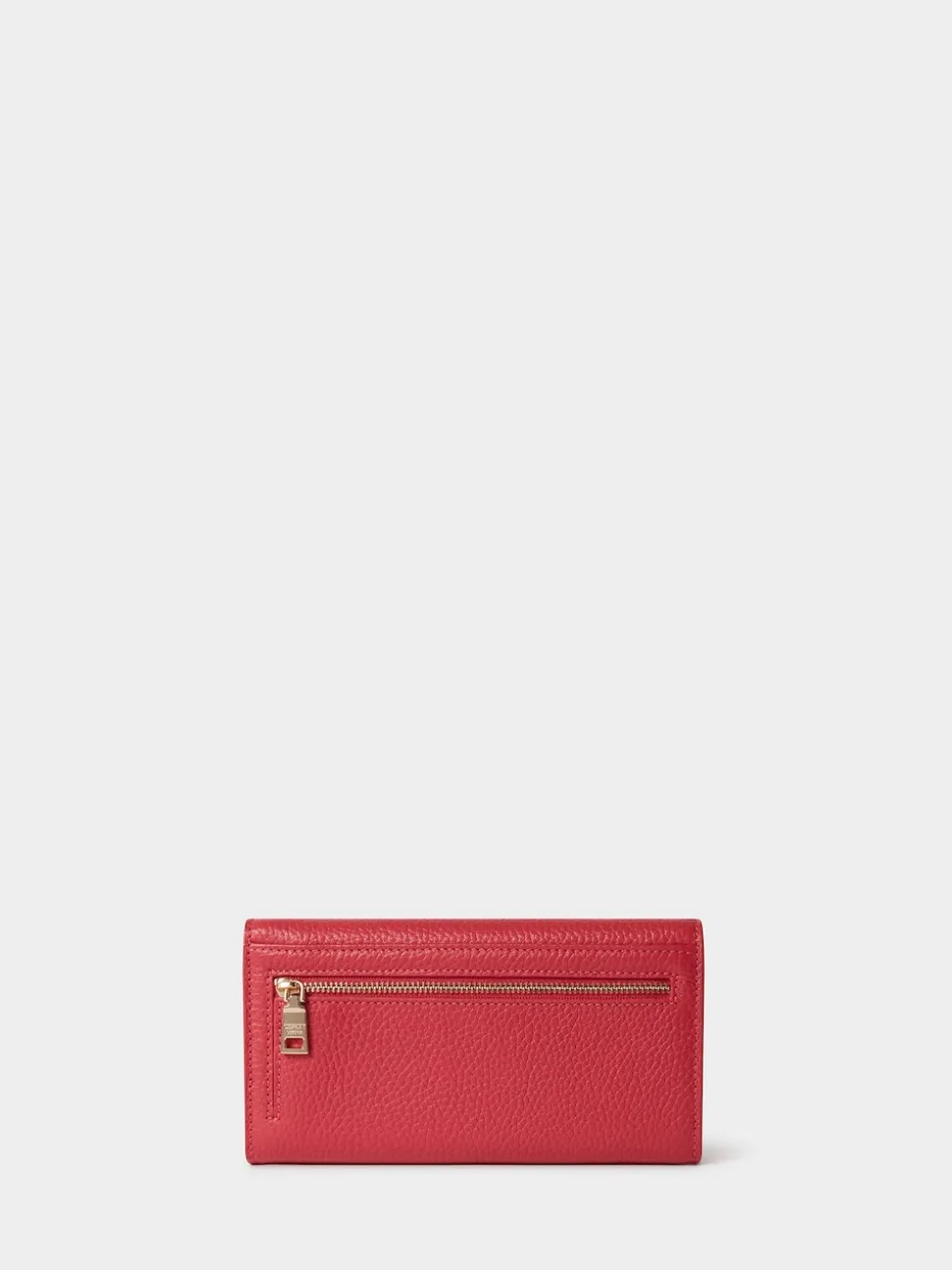 Osprey London Red The Core Medium Leather Matinee Purse