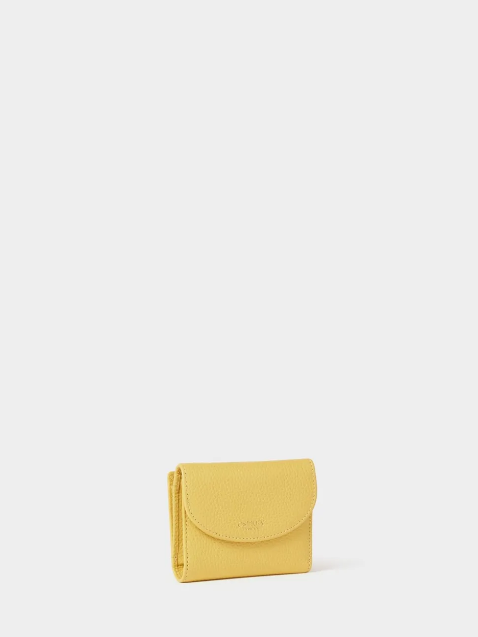 Osprey London Yellow The Core Small Leather Matinee Purse